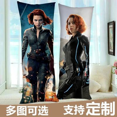 正品复仇者联盟钢侠身抱枕定制美国等长抱枕套蜘蛛侠铁惊奇队长周