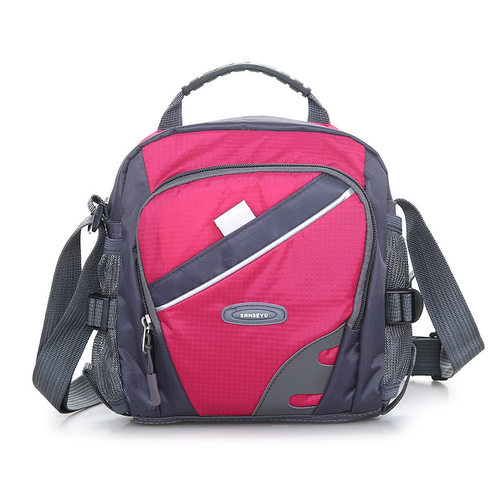 运动包女休闲包单肩包旅行登山轻便斜挎包简约新款包女尼龙布包