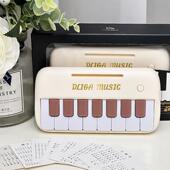 高档儿口童袋钢琴具可弹奏宝宝音乐小电子早教女孩玩六一耶诞琴节