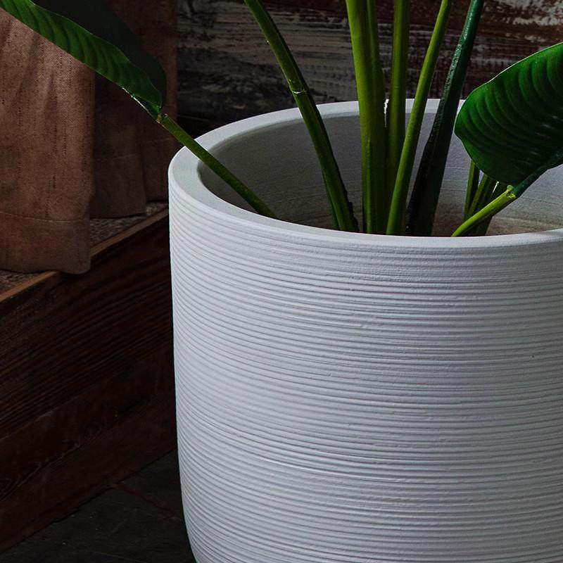 绿植盆栽花盆室内阳台落地花坛庭院水缸装饰品摆件白色陶瓷大花瓶,家居饰品,花瓶,淘宝优惠券,粉丝福利购,淘宝优惠卷