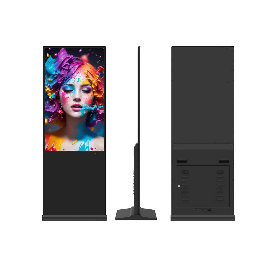 55寸立式液晶广告机电容触摸一体机落地广告机触摸显示器厂家直销