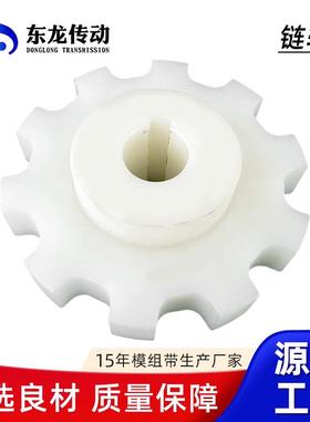 尼龙PA66链轮齿 一体式 分体式链轮882系列耐磨机加工齿轮