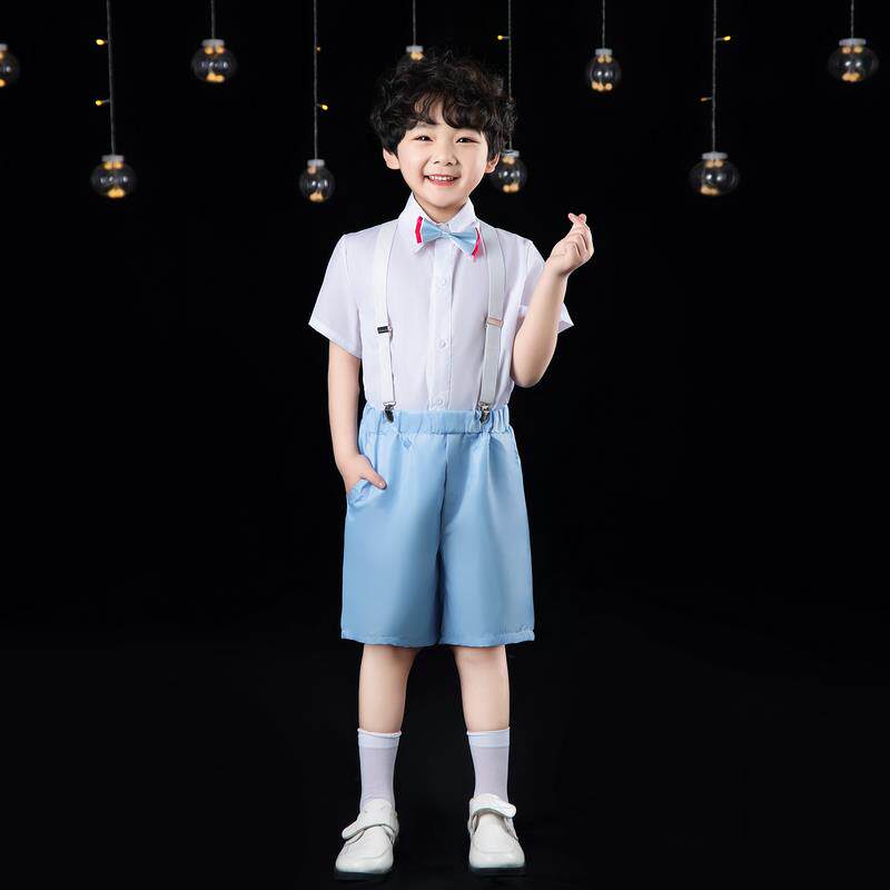 正品采购产品儿裙童合唱表演服装女孩舞蹈，男，孩服装，小学生合