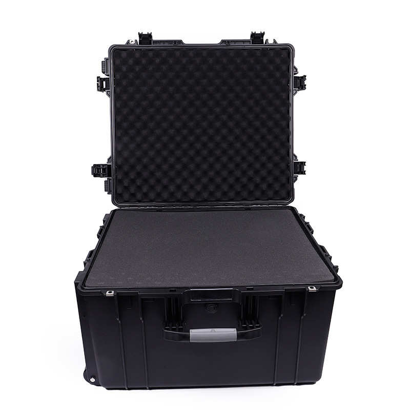 多媒体控制仪表内嵌防护箱 手提塑料五金三防箱 鼎阳D6940拉杆箱