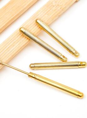 Bullet-shaped Metal Ear Pick, Ear Cleaning Tool with Keyhole