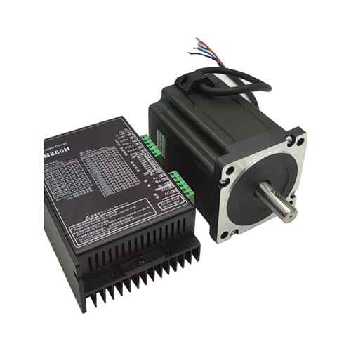 时代潮群57/4.3kg音频步进电机与Dm542/Dm860驱动器配套，可大量