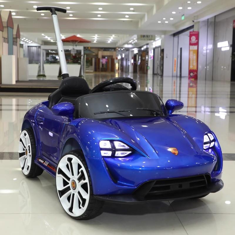 正品宝宝儿电动车充可推摇电摇车四轮小孩童遥控汽车可坐人手推玩