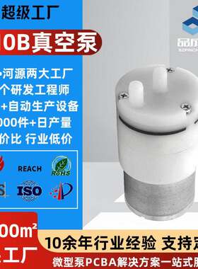工厂定制310B微型真空泵 3V-12V吸黑头美容仪压型迷你吸气泵