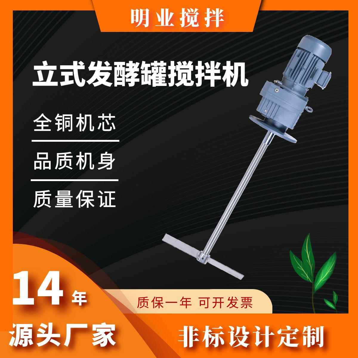 R系列齿轮搅拌机污废水处理搅拌器加药发酵罐反应釜顶入搅拌机器