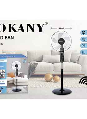 出口SOKANY19014风扇家用落地扇电风扇摇头定时风扇STAND FAN