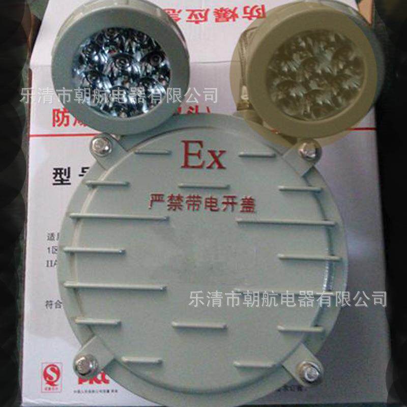 2*6W双头防爆圆形by11-l2 2b2 LED圆形应急防爆灯 BXW6229 IIC级