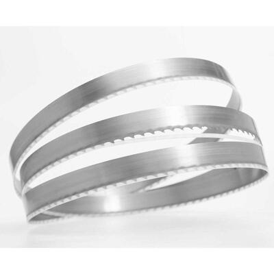 MJ396立式木工带锯机用4400*75/4430*75钨钢硬质合金双金属带锯条