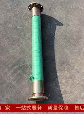 供应加厚耐磨钢丝胶管 大口径钢丝骨架 黑色输水法兰橡胶管