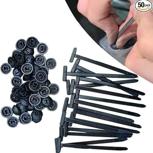 Pack of 10 Cross-border Nylon Universal Cable Tie Buckle Str