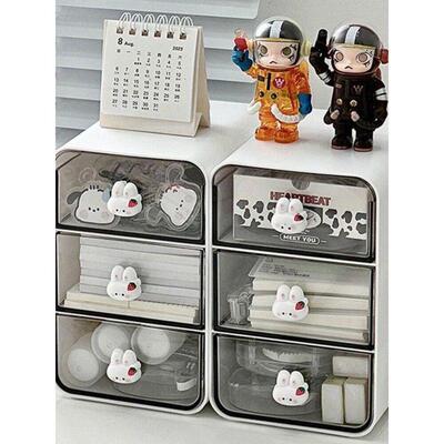 Desktop Drawer Box Desk Pen Holder Hair Accessories Storage