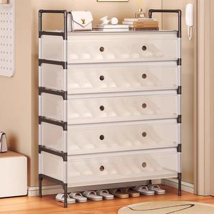 阳台不锈钢鞋架带防尘罩子防晒家用收纳神器结实经济型可封闭耐用