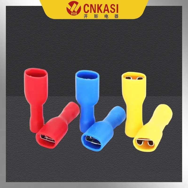 冷接头端子fdfd包绝缘压接头母绝缘型接头绝缘全母 接管连全 全