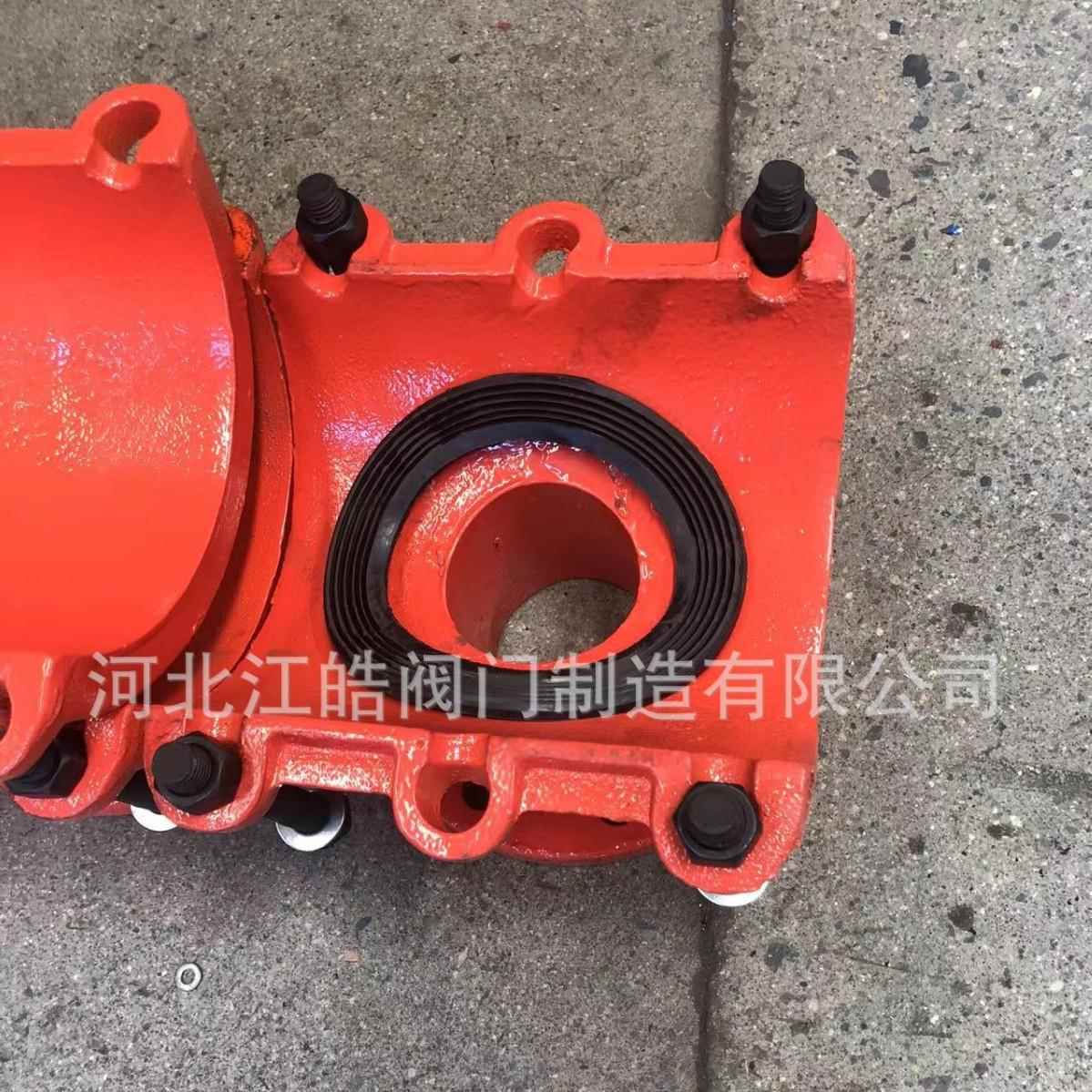 马鞍通球墨铸铁马鞍分座三通分水三鞍法兰式水马鞍三KLL通密封