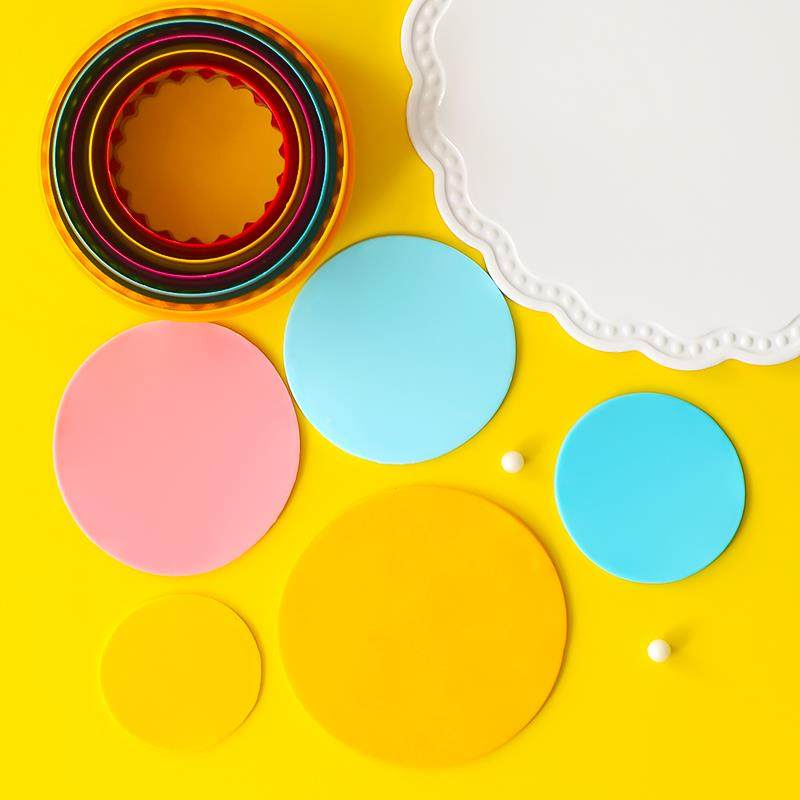 圆形齿轮波纹塑料压模饼干 干曲奇蛋糕切模翻糖压花模具DIY烘焙工,厨房/烹饪用具,烘焙模具,淘宝优惠券,粉丝福利购,淘宝优惠卷