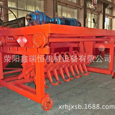 槽式好氧发酵翻堆设备全套有机肥发酵翻抛机槽式翻堆机粪便发酵