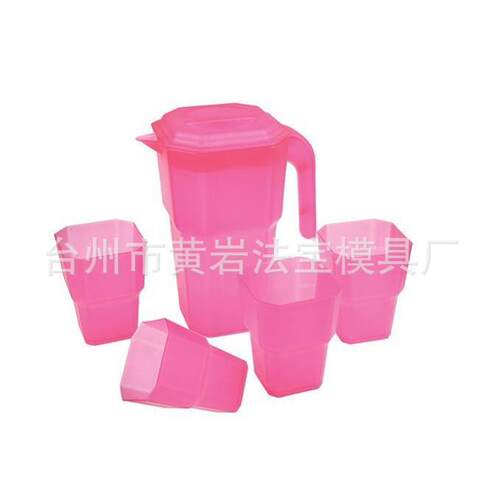 台州黄岩法宝模具专业大容量塑料冷水壶模具PP凉水杯模具定制