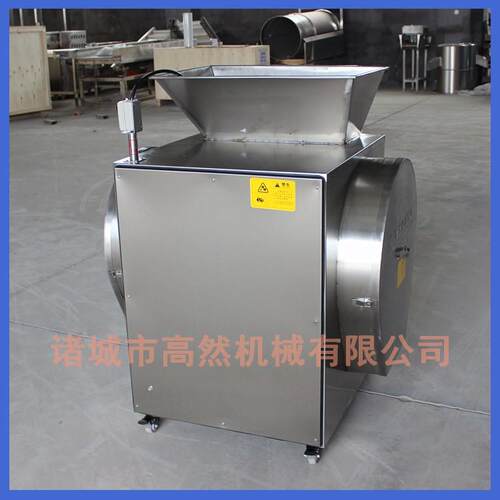 厂家大蒜生姜切片机/不锈钢双入料口大产量切片机器价格低