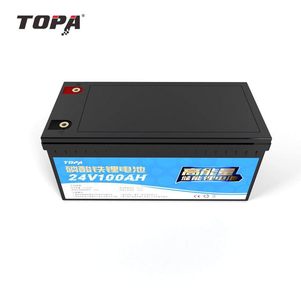 磷酸铁锂电池24V100AH工业家庭储能备用电源房车太阳能储能电池