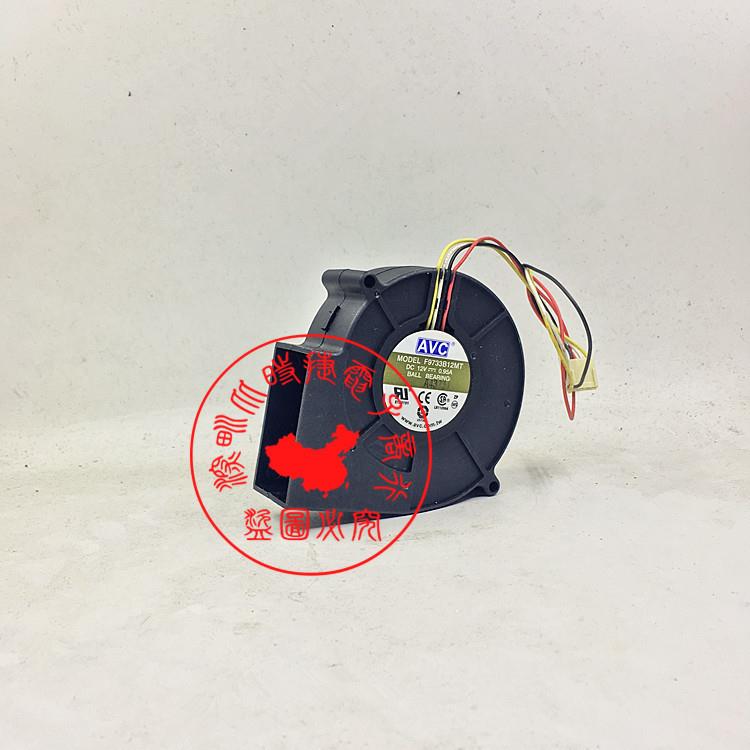 973393厘米鼓风机涡9轮风扇12FV无品牌/0.95A对孔100MM73B12MT