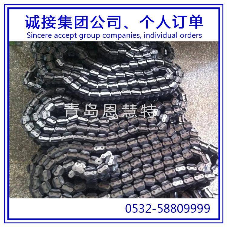 东宝DBC链条100-2全扣 半扣直板链条工业流水线链条滚珠传送链条