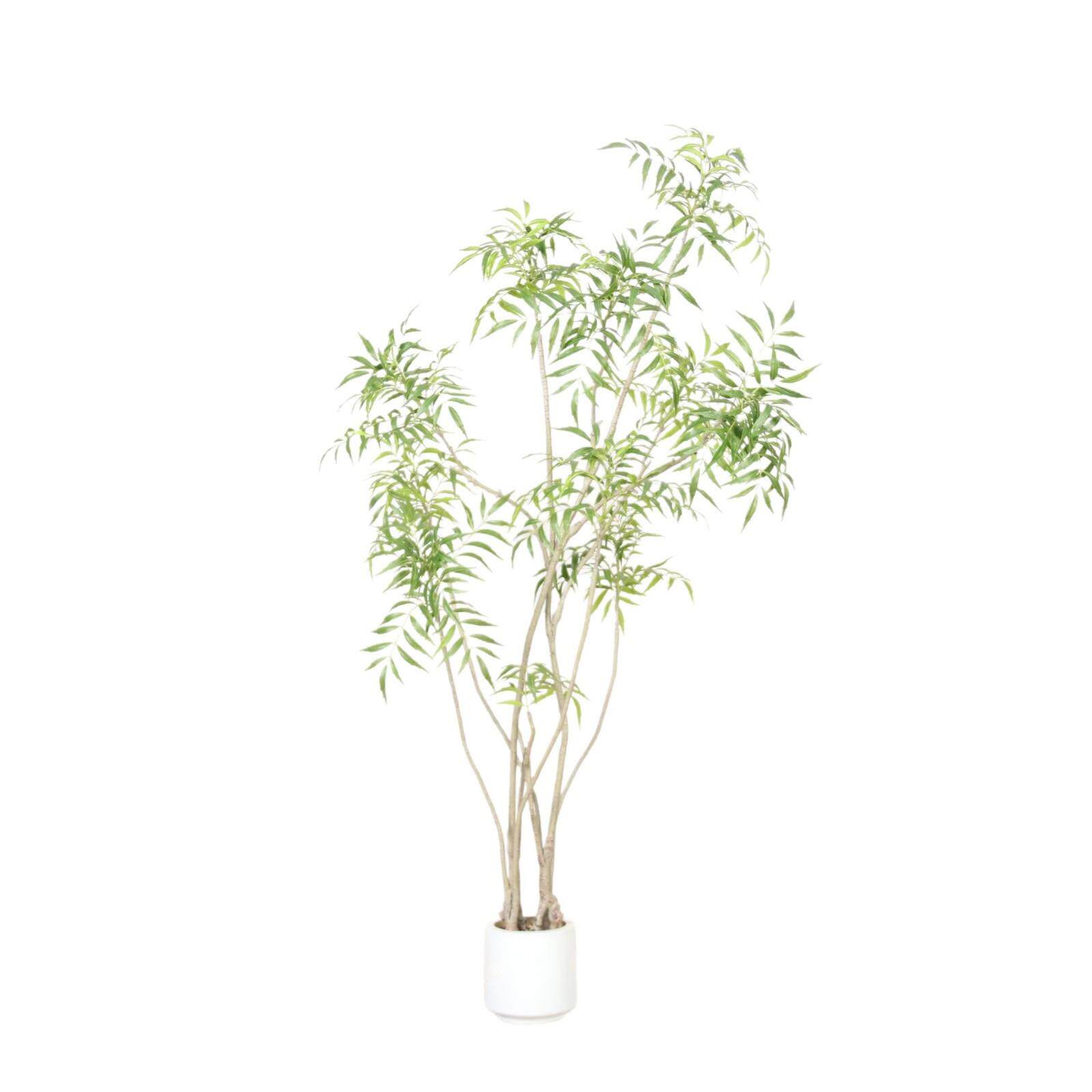 仿真十大功劳假植物室内客厅装饰落地盆栽假绿植橱窗竹叶草南天竹