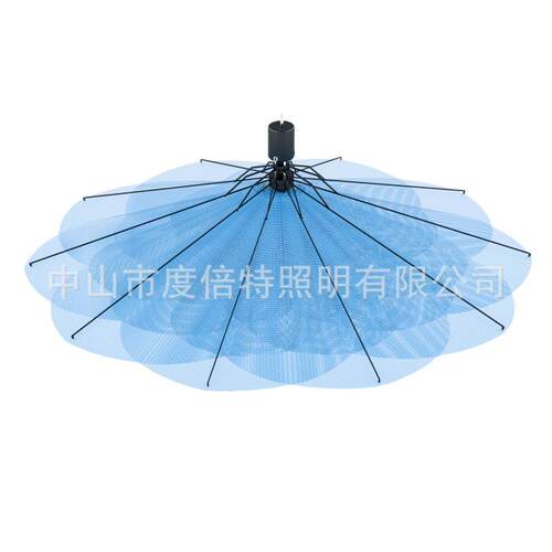 机械开合伞花美陈装饰自动升降感应花商场暖场道具网红互动仿真花