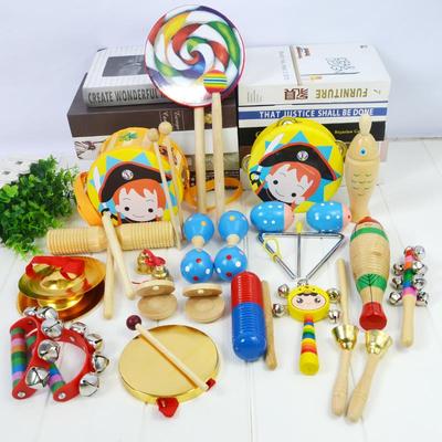 高档儿童鼓乐韩器奥打尔双夫击手拍拍面国地鼓幼儿园宝宝早教音乐