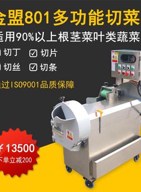 多功能菜机商用中央厨房大型切机 自动食台湾8堂02121双头菜切切