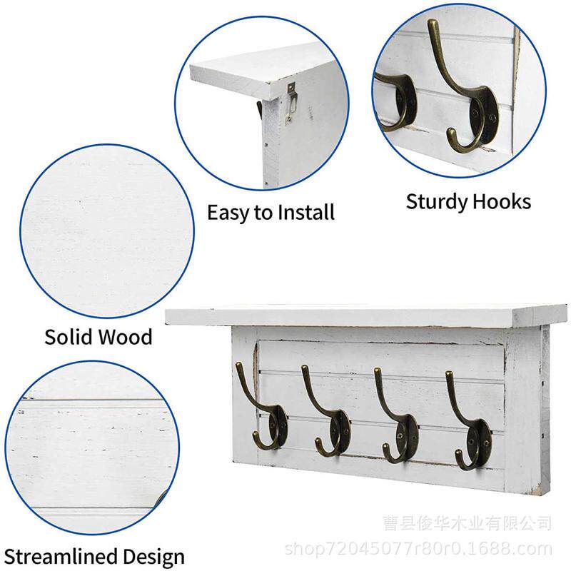 墙壁钥匙扣衣服包包收纳壁挂式入口通道和办公室挂钩黑色,收纳整理,整理架/置物架/收纳架,淘宝优惠券,粉丝福利购,淘宝优惠卷