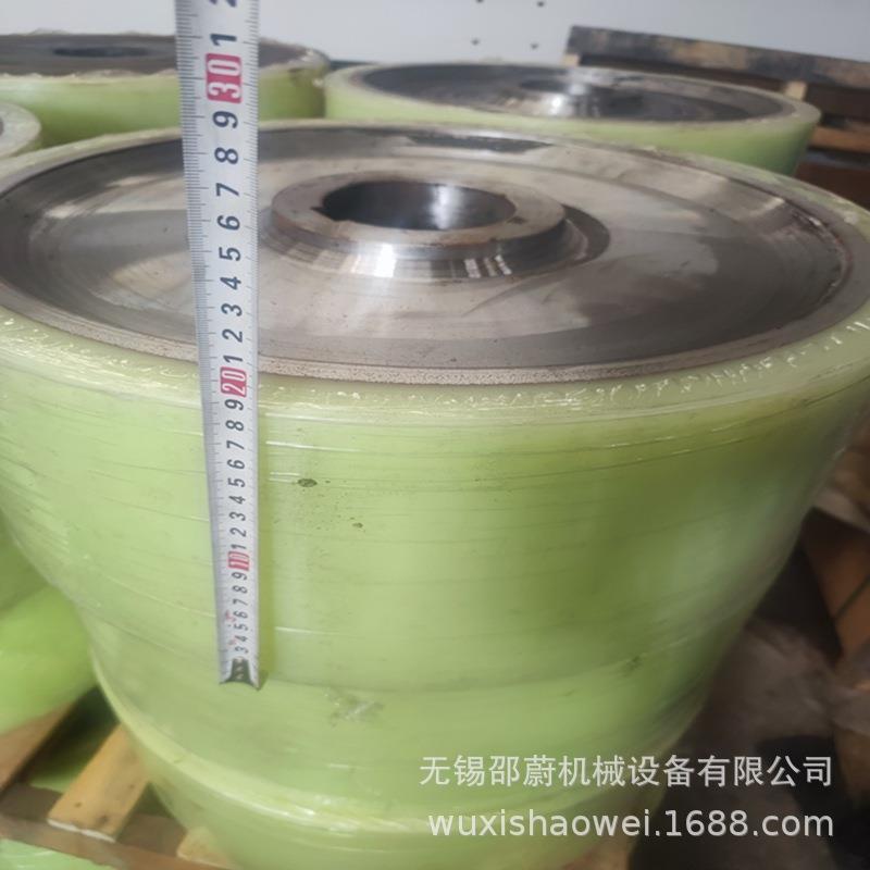 厂家供应聚氨酯定向脚轮刮泥机行走轮滚轮架聚氨酯轮滚轮配件橡胶
