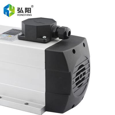 主轴木工用风冷电主轴6.0kw四颗轴承高速精雕动力头18000rpm