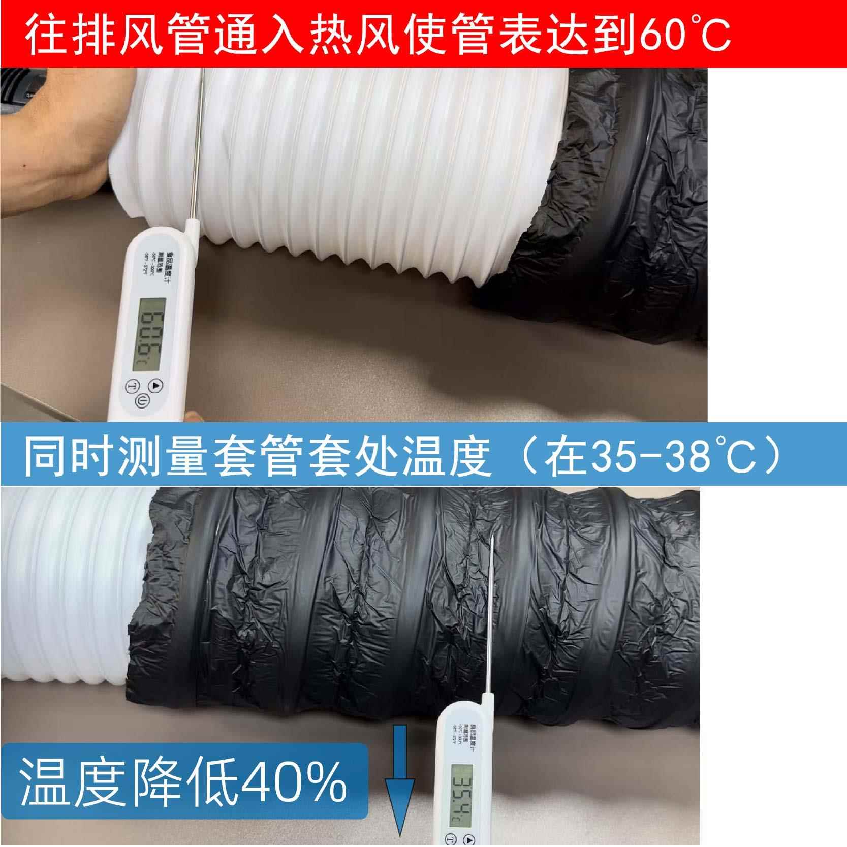 移动空调排风管保温套隔热管套排热管排气管延长管橡塑保温管套