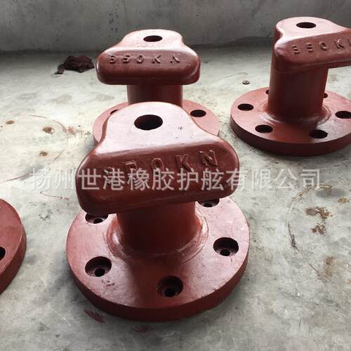 厂家直销350kN系船柱羊角形系船柱各种规格船用配件系船柱