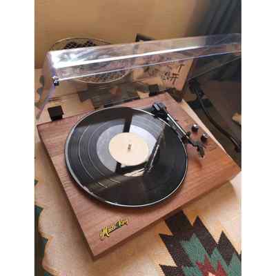 黑胶唱片机复古留声机音响蓝牙音箱欧式客厅摆件便携式生日礼物LP