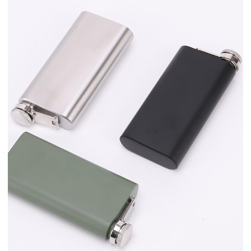 xyt304不锈钢酒壶随身扁水壶家用户外便携式小白酒瓶迷你酒具