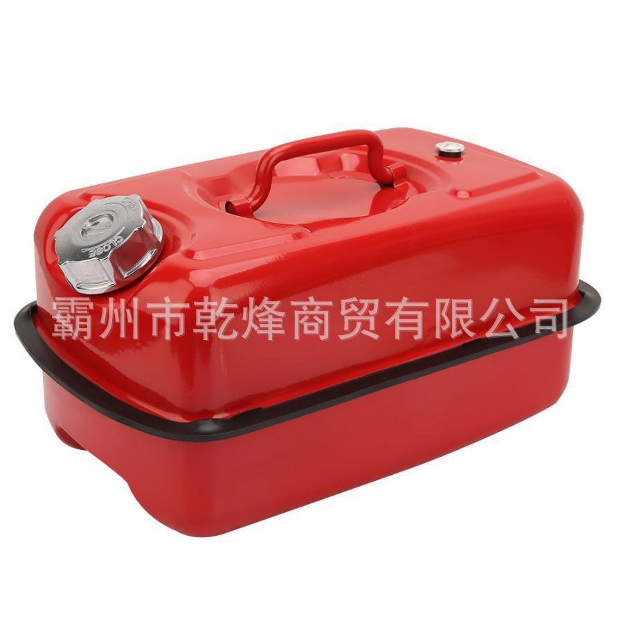 加厚不锈钢汽桶5l1l2油0升便携柴油壶汽车储存备0252用铁油箱