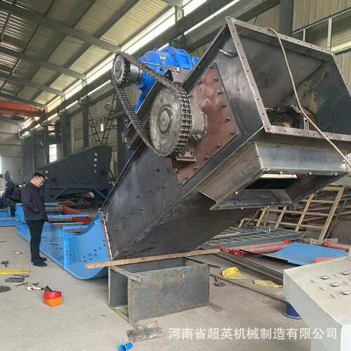 大型刮板输送机稀泥浆运输设备FU刮板机埋刮板传送机砂浆运输机