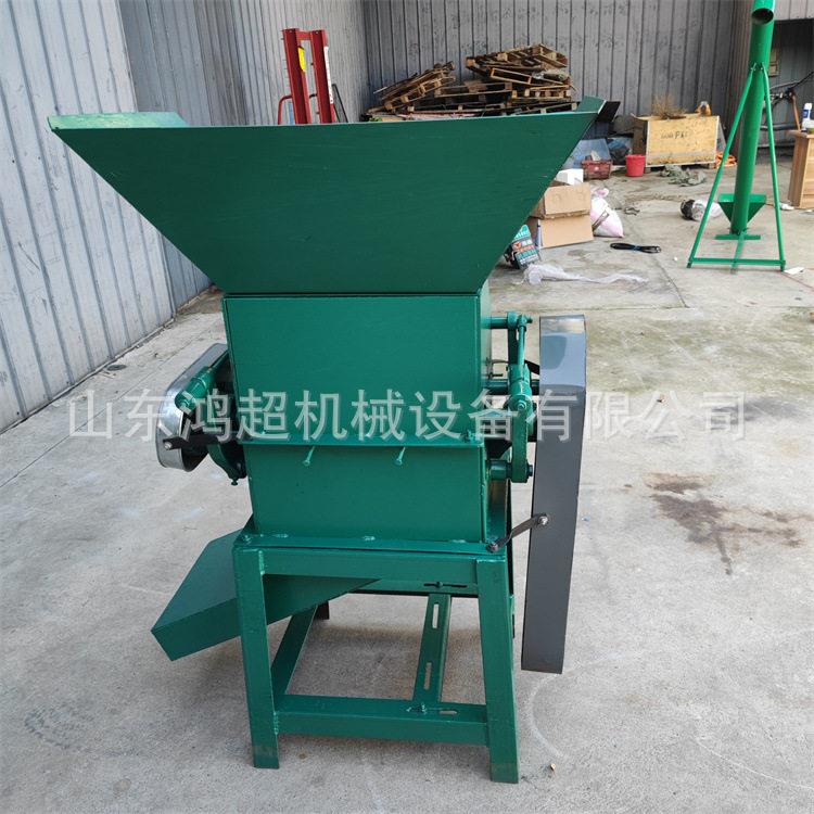 燕麦ZUH黄挤扁 辊式花椒籽破豆碎机60对型玉机米压片机