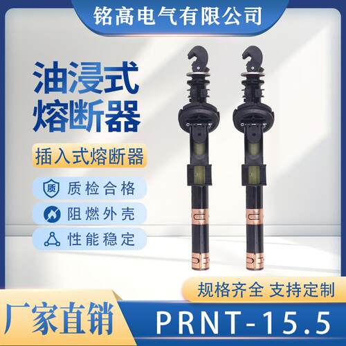 美式箱变油浸式插入式熔断器PRNT-15.5KV熔断器支架双敏熔断电子