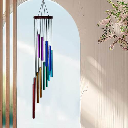 Wind chime Blue eyes Metal wind chime pendant Fringe风铃