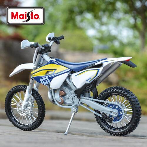 美驰图1:12胡斯瓦纳 Husqvarna FE 501越野摩托车仿真成品模型