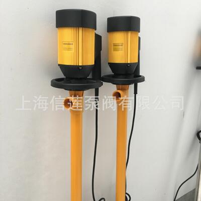 信动莲P-桶E2-V+PVDF-1000HHP电化工插桶泵耐酸碱抽液AGJ泵化工泵