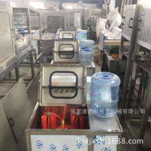 五仑半自动刷桶洗桶机机拔盖刷机桶毛XFC刷预洗加桶机清洁