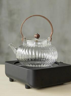 不65456觉堂启瀚电陶煮茶器耐热玻水璃煮茶壶办炉公家用型迷你小