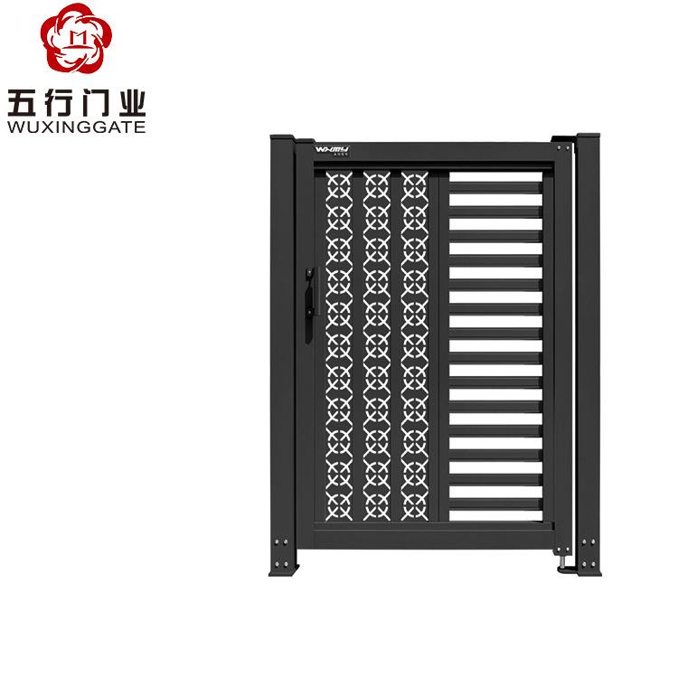 铝合金小区智能自动门人脸识别门禁刷卡NFC厂区人行通道小侧门